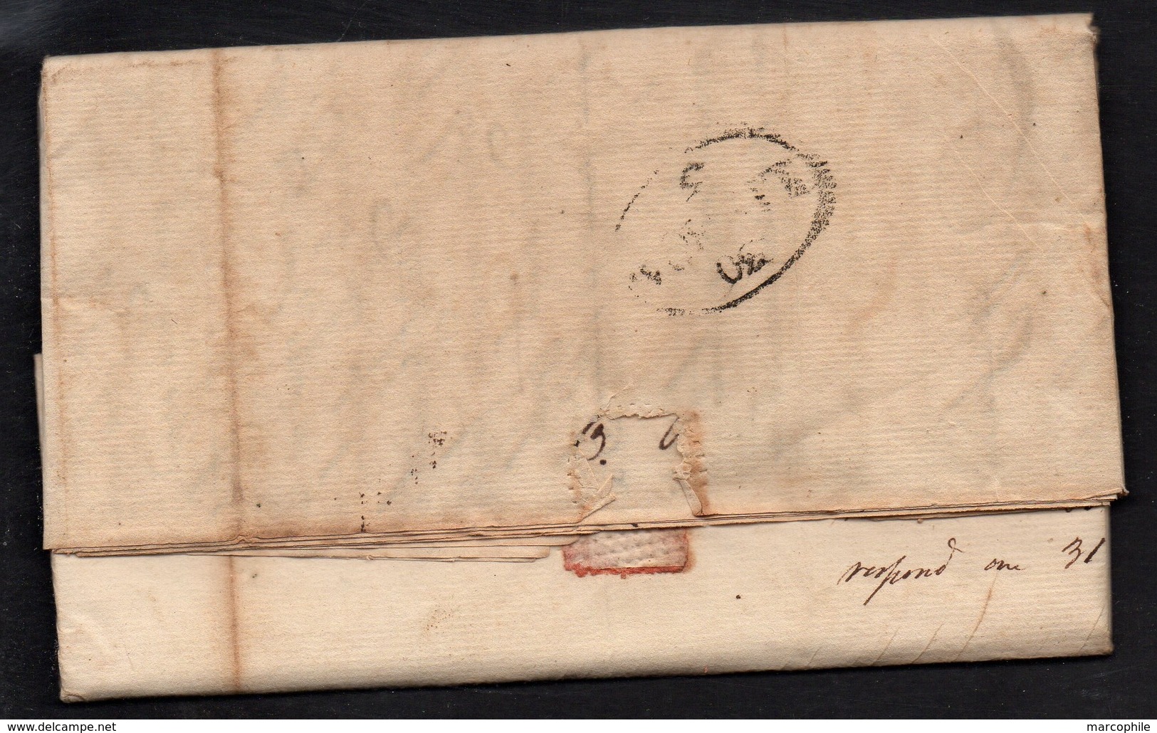 MARINHA - LEIRIA - PORTUGAL / 1828 LAC POUR LISBONNE - LISBOA (ref 6740) - ...-1853 Prephilately