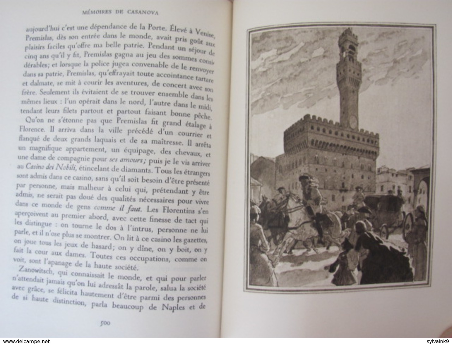 mémoires de jacques casanova de seingalt illustrations de philippe ledoux ed. epic