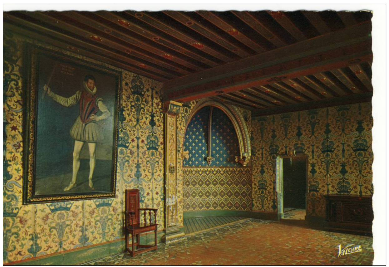 CPM.Blois.le Château.chambre Du Roi Henri III Où Vint Expirer Le Duc De Guise - Blois