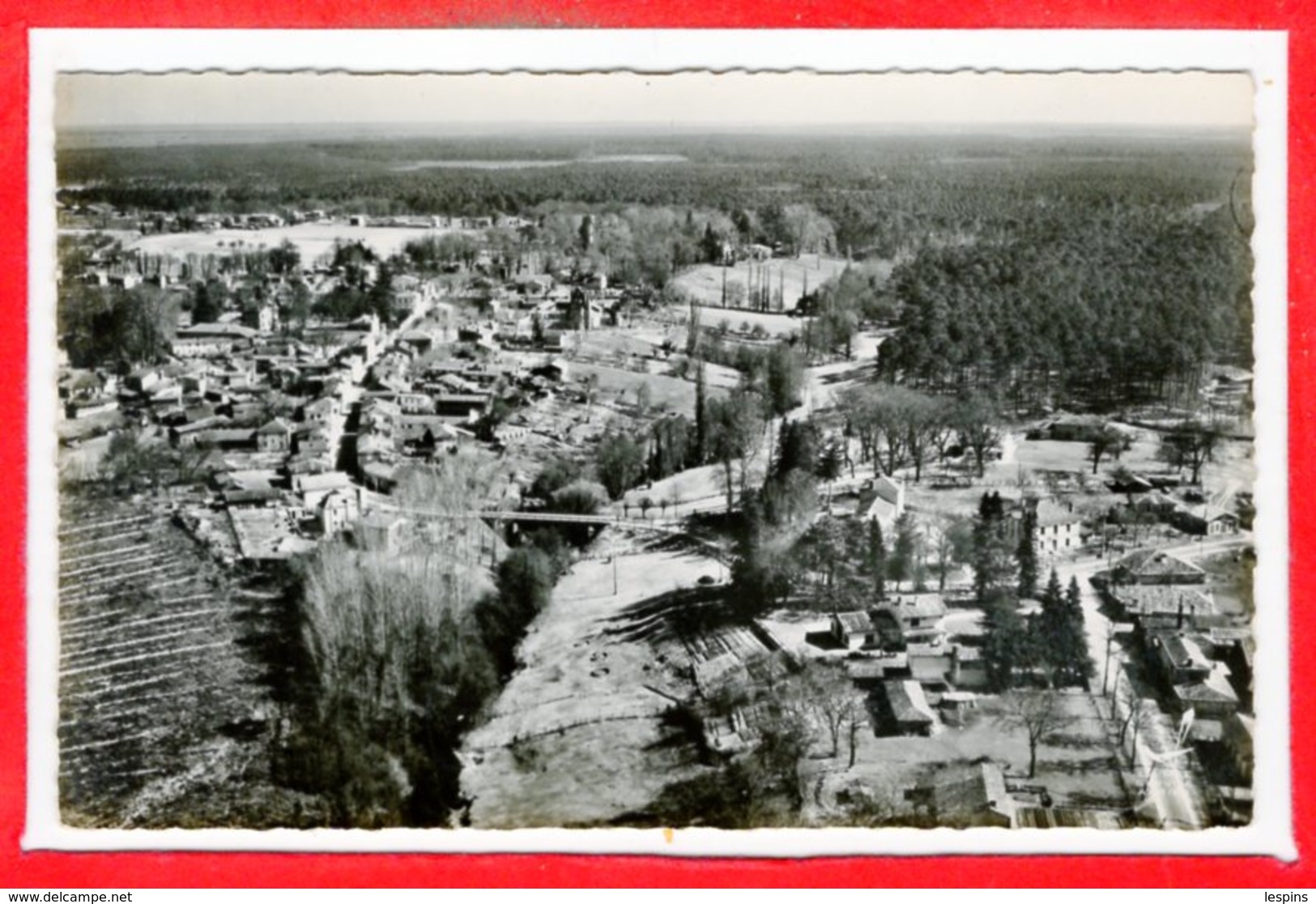 40 - SORE -- Vue Générale - Avion Au Dessus - Sore