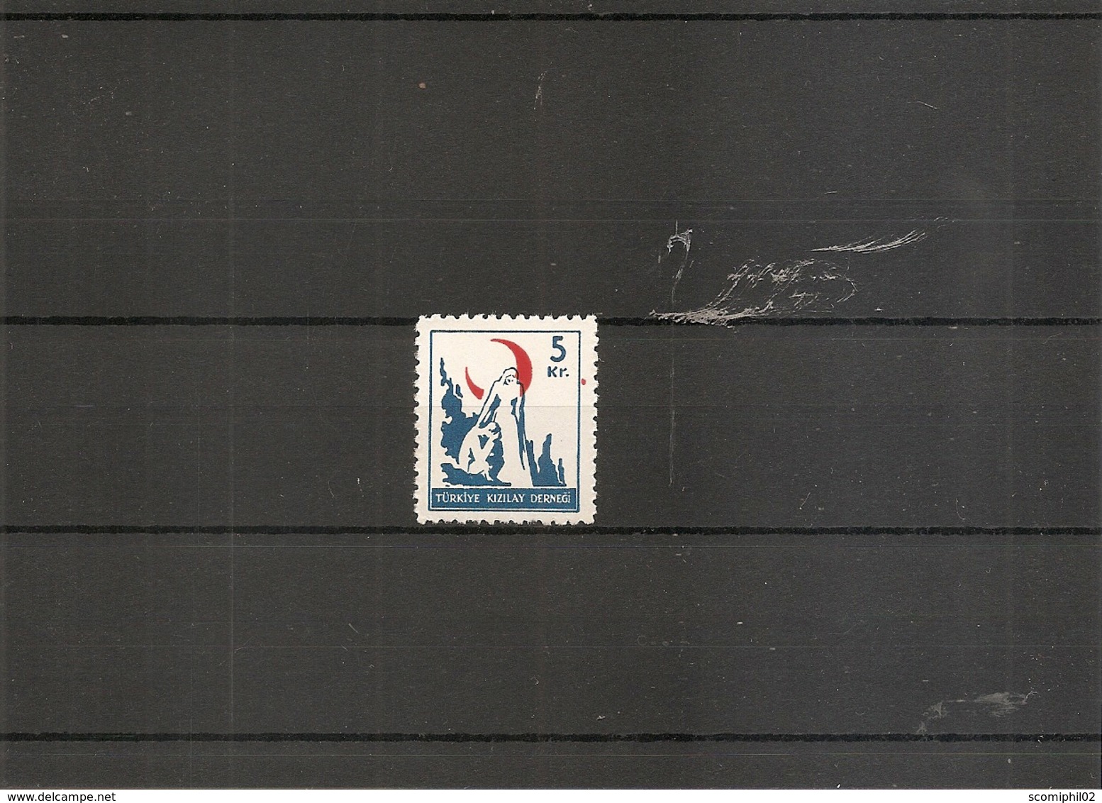 Turquie - Timbres De Bienfaisance ( 145 XXX -MNH- Curiosité: Point Rouge Dans La Marge à Droite à Voir) - Charity Stamps