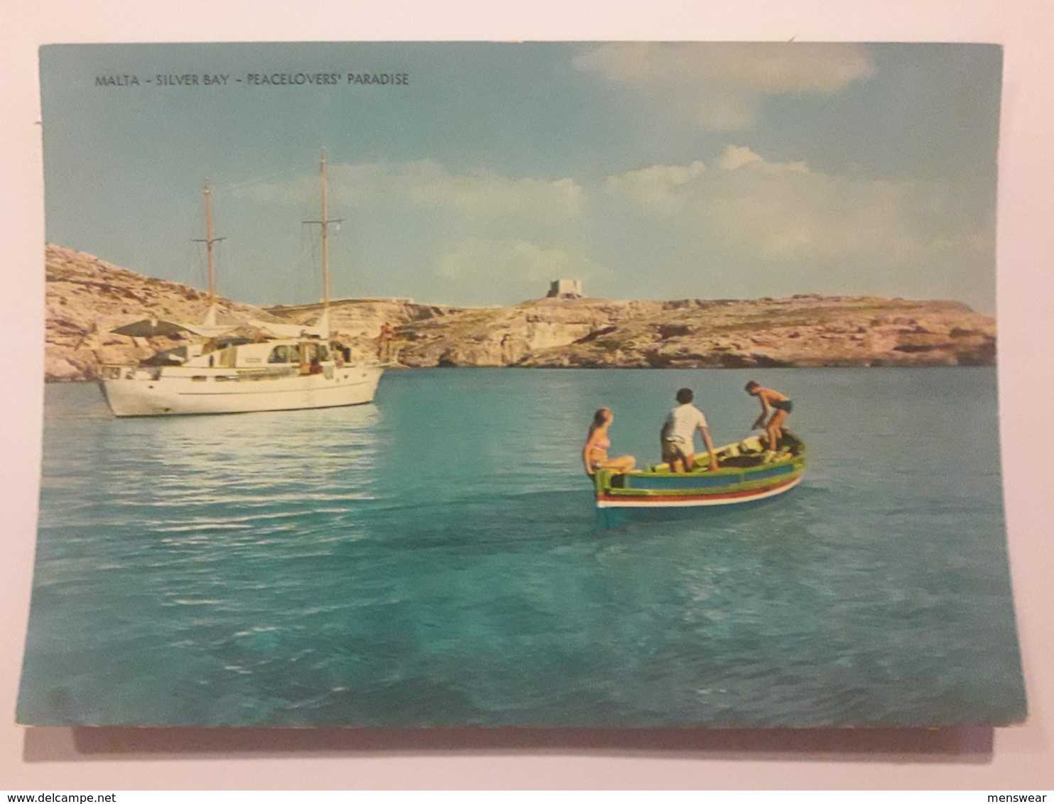 OLD MALTESE POSTCARD BY A.B.C. VALLETTA MALTA - Malta