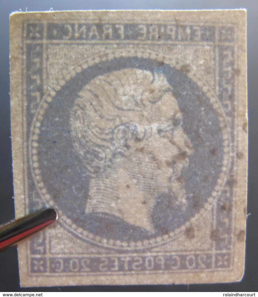 1830 - NAPOLEON III N°14Aa Bleu Foncé - LUXE - PC 2737 : ROUBAIX (Nord) - 1853-1860 Napoléon III