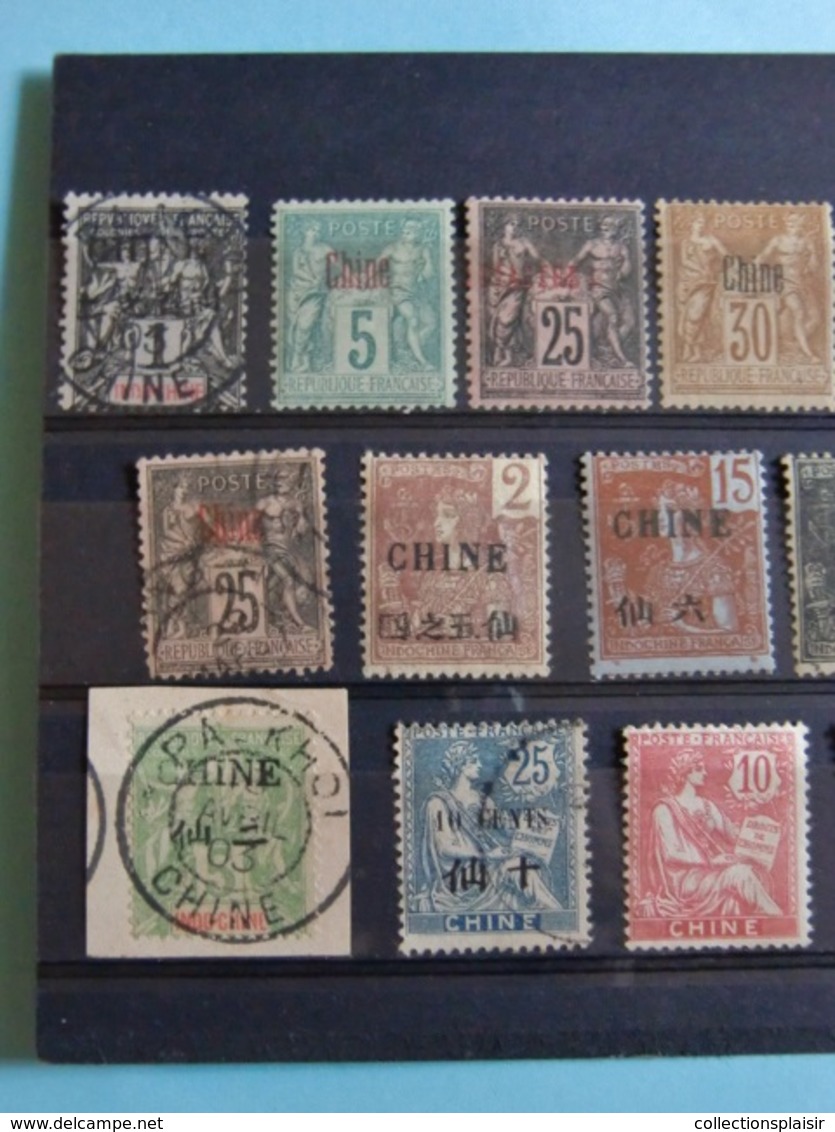 COLONIES FRANCAISES LIQUIDATION 140 TIMBRES CLASSIQUES