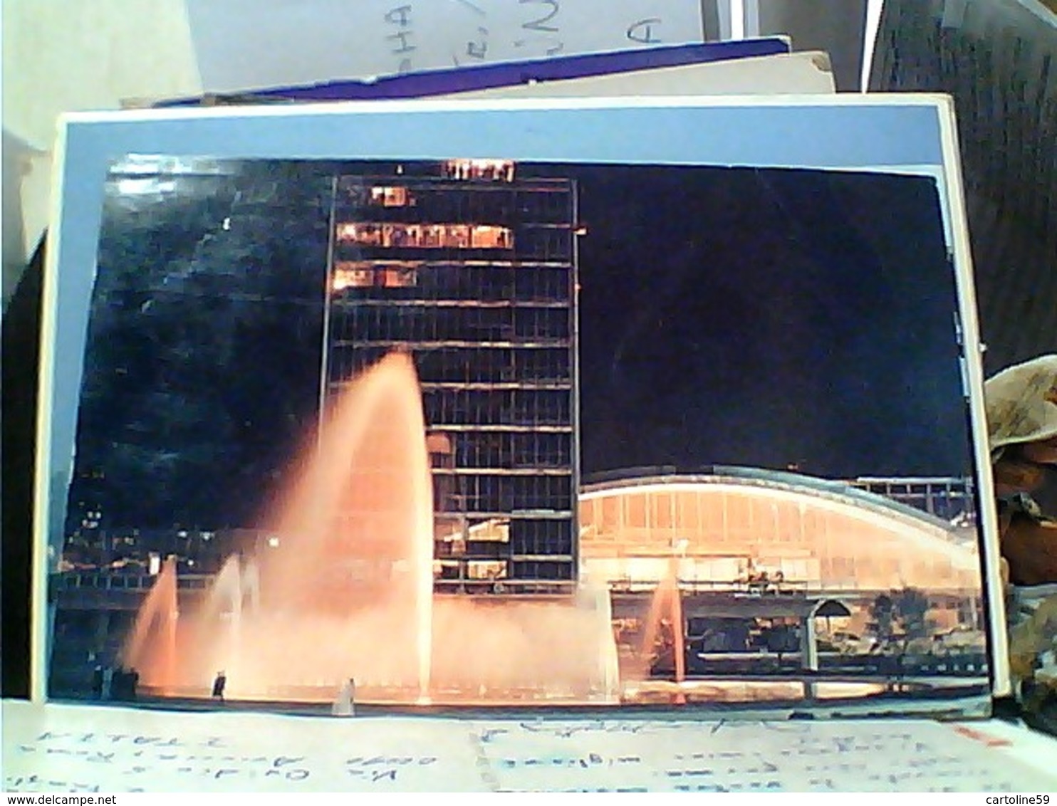 USA NEW YORK AIRPORT  AEROPORTO FONTANA  FOUNTAIN OF LIBERTY VB1961  GU2983 - Airports