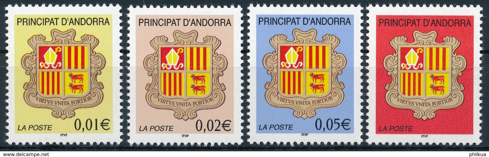 Andorra 576-579 Alle Einwandfrei Postfisch/** - Nuevos