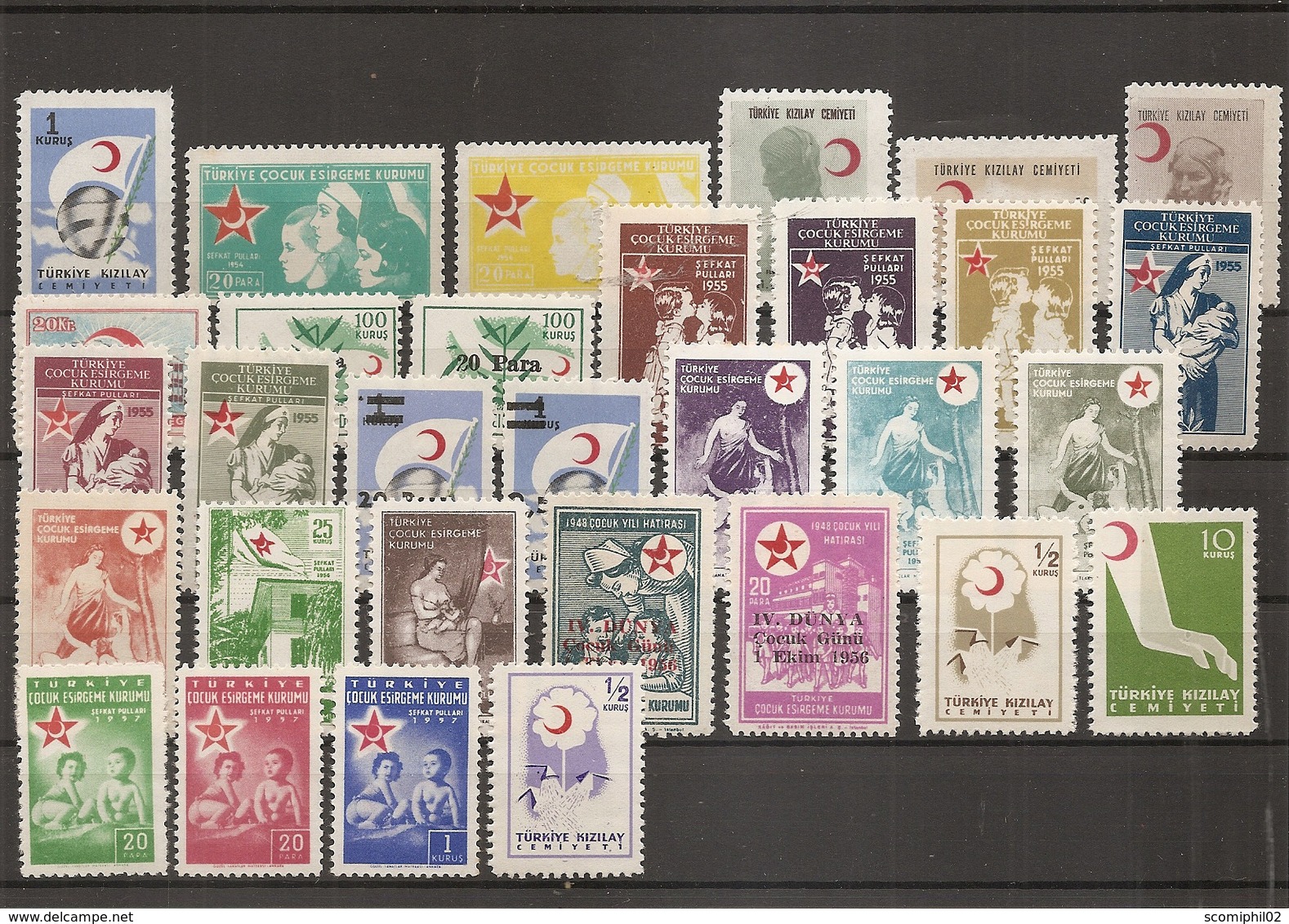 Turquie - Timbres De Bienfaisance ( Lot De Timbres Divers Différents XXX -MNH) - Timbres De Bienfaisance