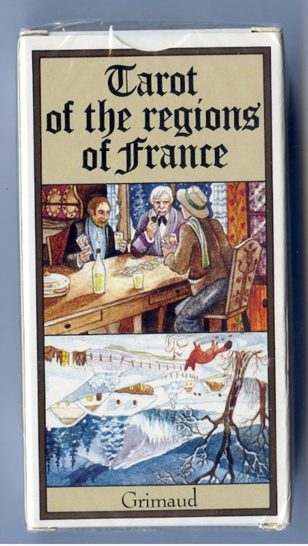 Jeu De TAROT NEUF REGION DE FRANCE ALSACE BOURGOGNE BRETAGNE PROVENCE - Playing Cards (classic)