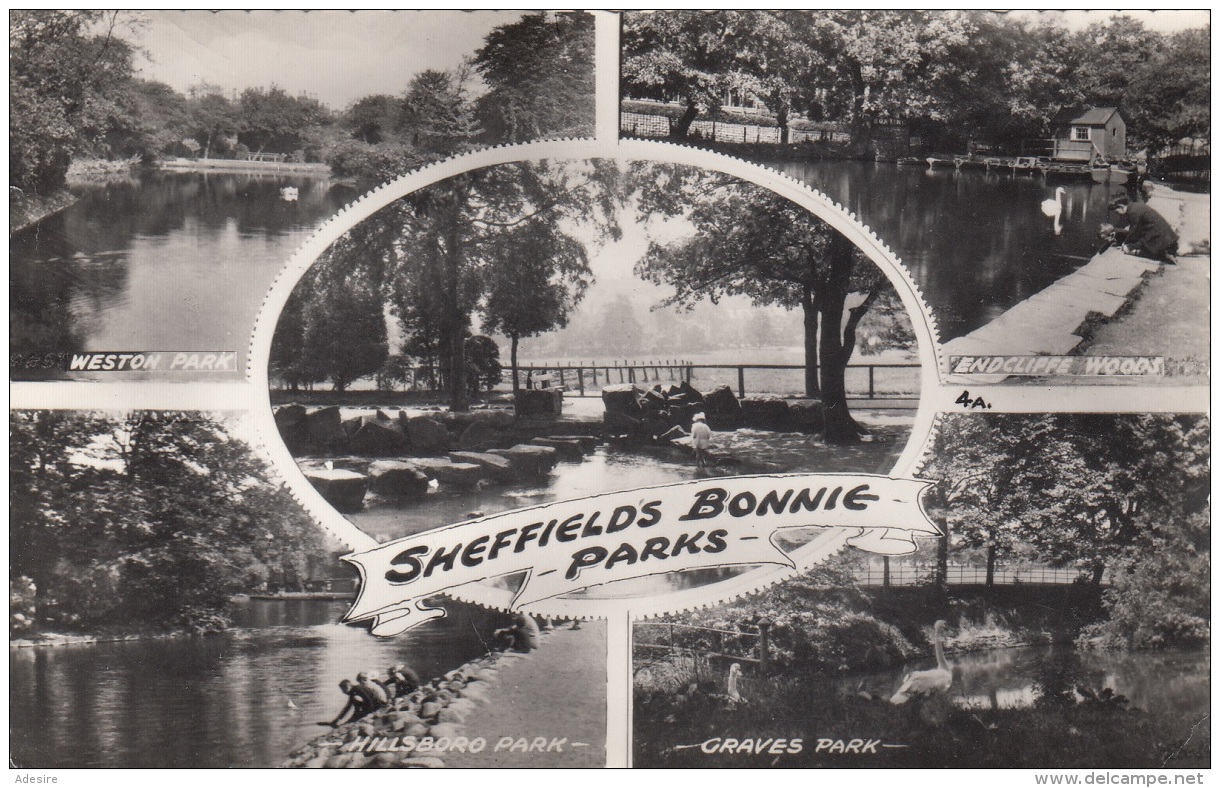 SHEFFIELDS BONNIE PARKS - Gel.196?, 3 Marken - Sheffield