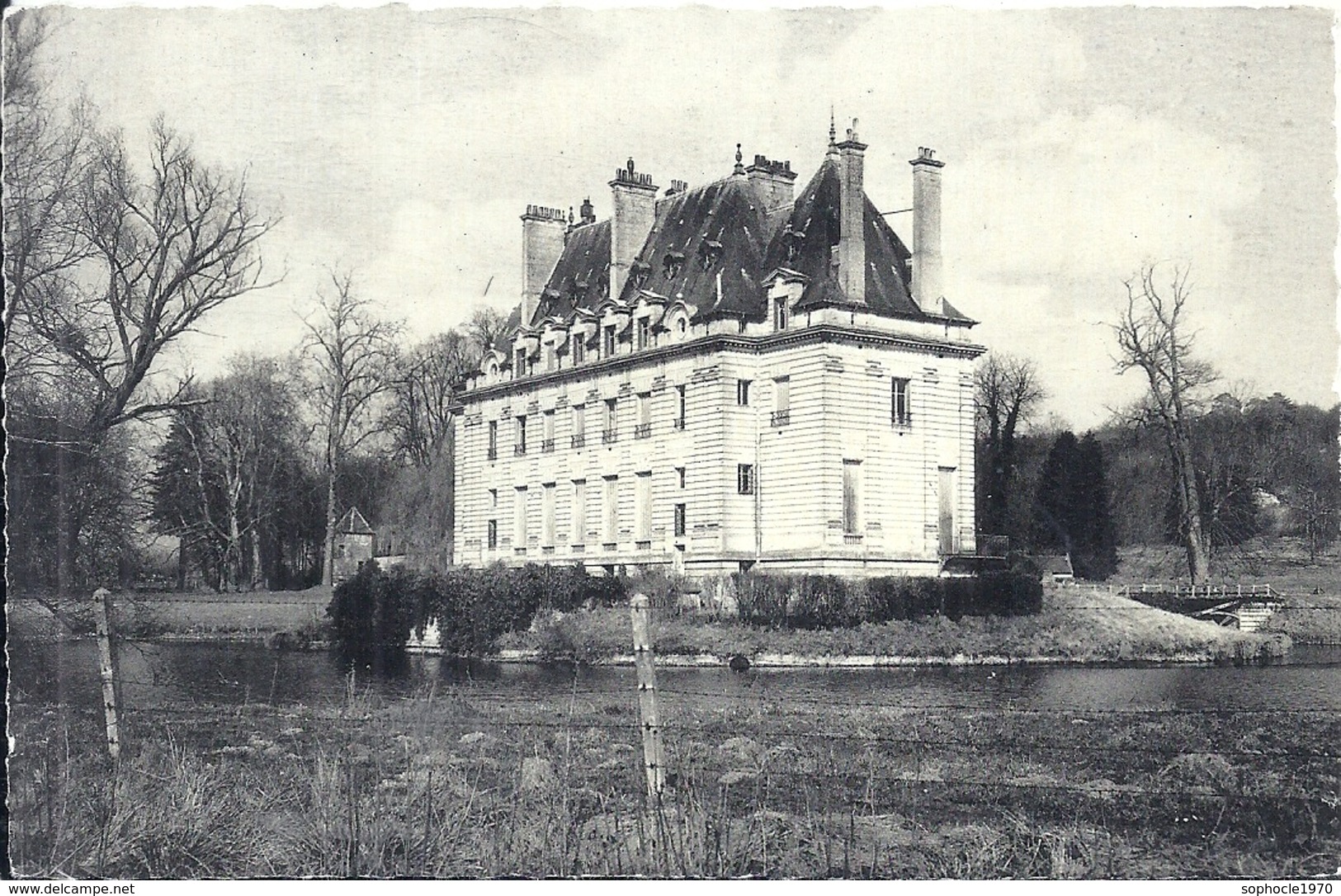 OISE - 60 - TRACY LE VAL Près De Tourotte - 1000 Hab - CPSM PF NB - Château - Thourotte