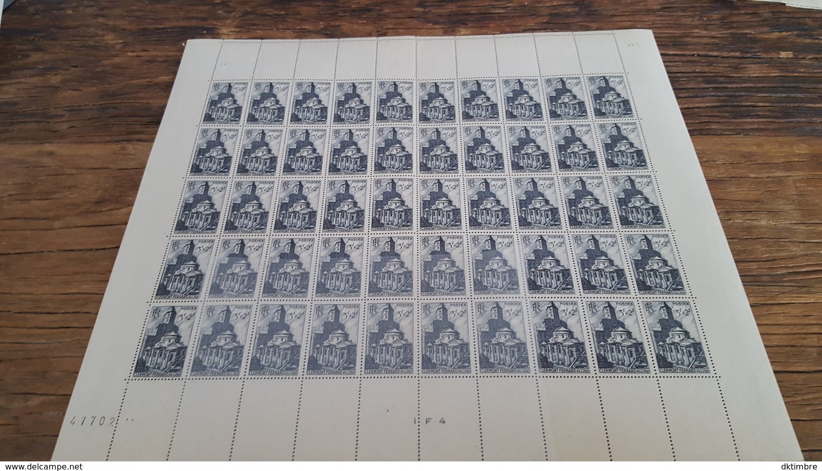 LOT 409633 TIMBRE DE FRANCE NEUF** FEUILLE N°773 VALEUR 185 EUROS LUXE BLOC - Full Sheets