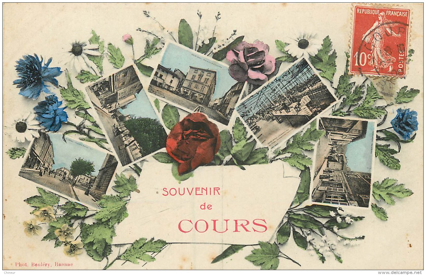 CARTE MULTIVUES  SOUVENIR DE COURS - Other & Unclassified