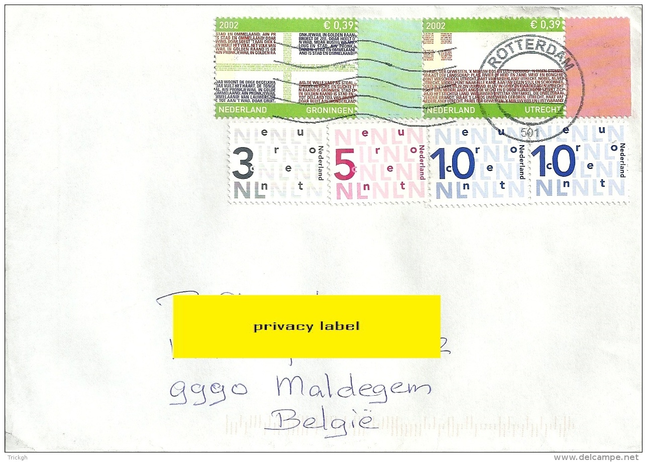 Nederland 2014 Rotterdam &gt;&gt; Maldegem B - Lettres & Documents