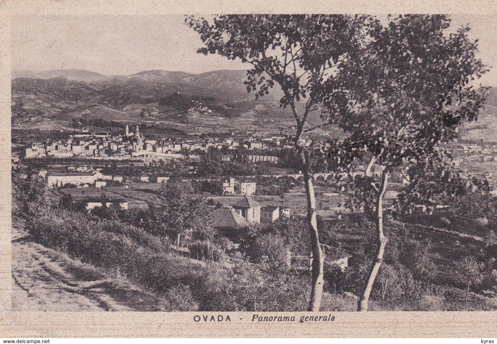 ITALIE. OVADA. Panorama Generale - Alessandria