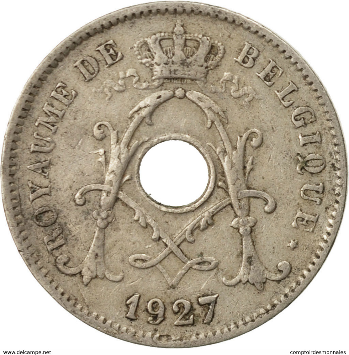 Monnaie, Belgique, 10 Centimes, 1927, TB, Copper-nickel, KM:85.1 - 10 Centimes