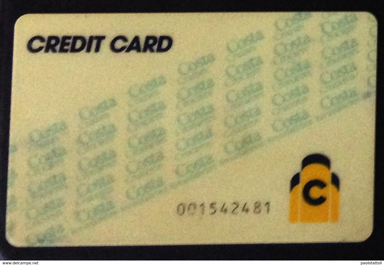 Credit Card, Costa Crociere- Passenger Vessel - Cartes De Crédit (expiration Min. 10 Ans)