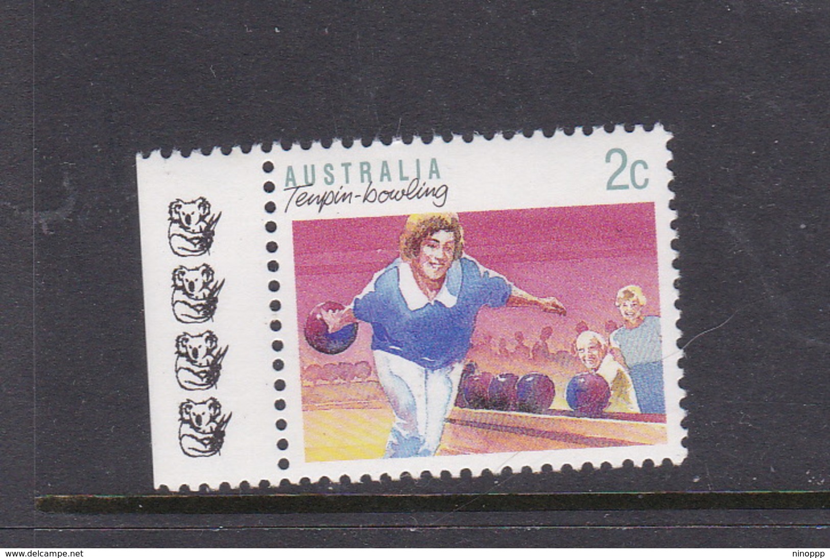 Australia ASC 1183c 1989 Sports 2c Bowling 4 Koalas,mint Never Hinged - Essais & Réimpressions