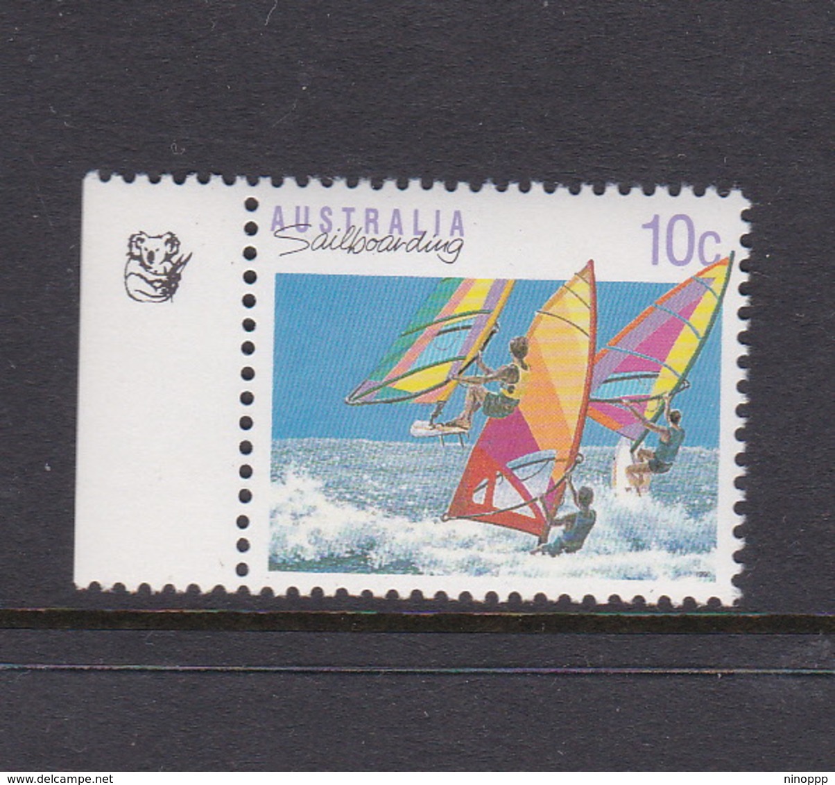 Australia ASC 1228a 1990 Sports 10c Sailboarding 1 Koala,mint Never Hinged - Proofs & Reprints