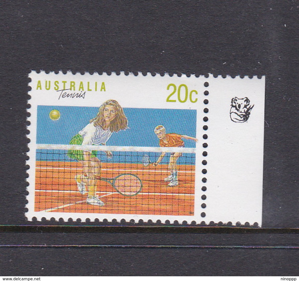 Australia ASC 1229a 1990 Sports 20c Tennis 1 Koala,mint Never Hinged - Probe- Und Nachdrucke