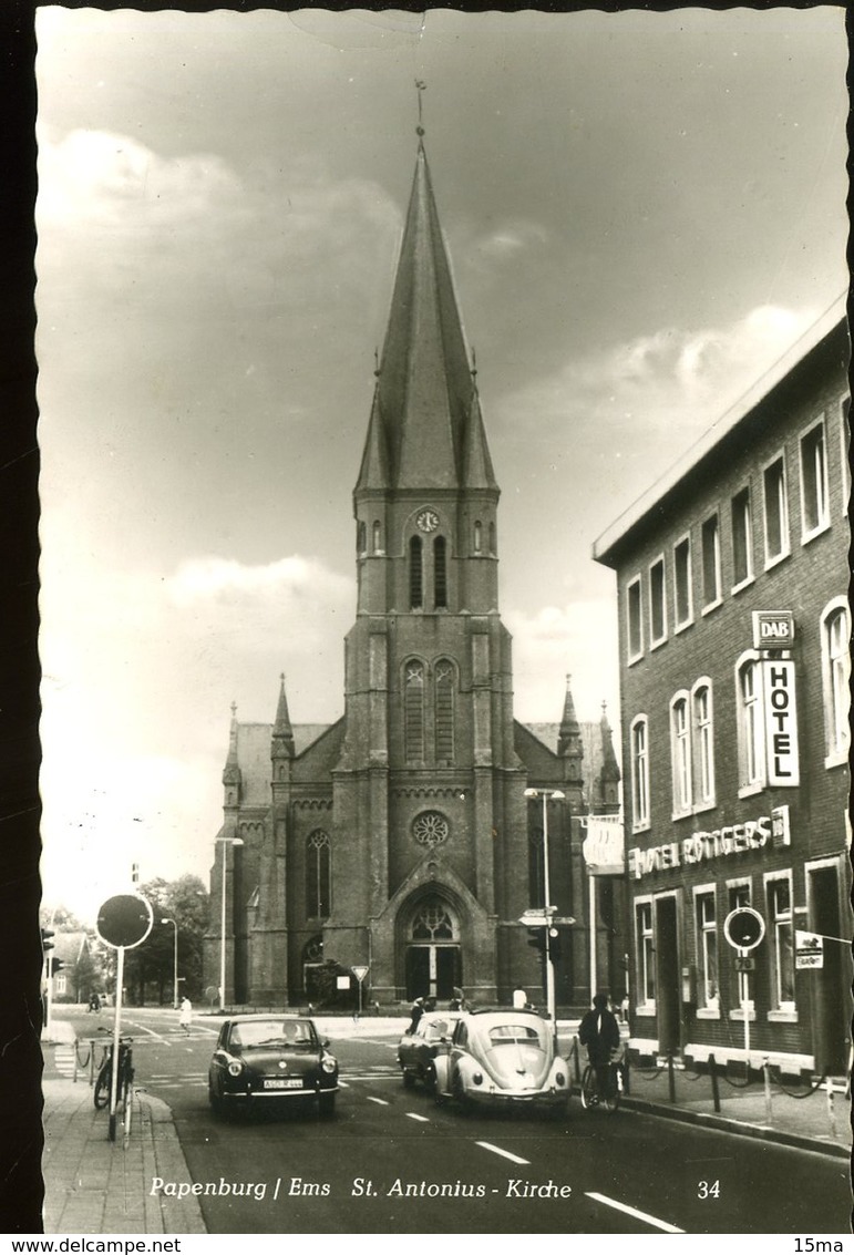 Papenburg Ems St Antonius Kirche 34 Hotel Rottgers - Papenburg