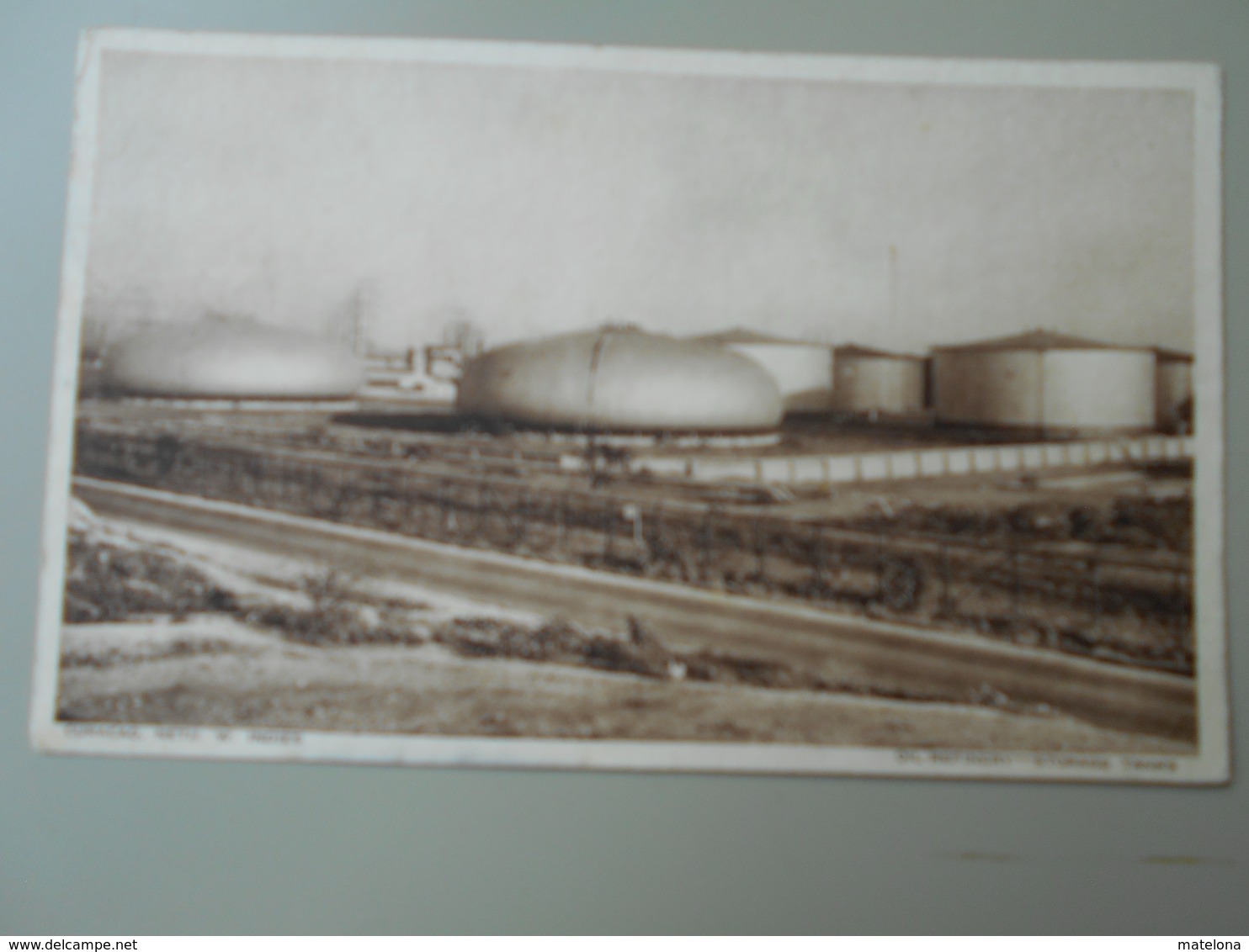 CURACAO NETH. W. INDIES OIL REFINERY STORAGE TANKS - Curaçao