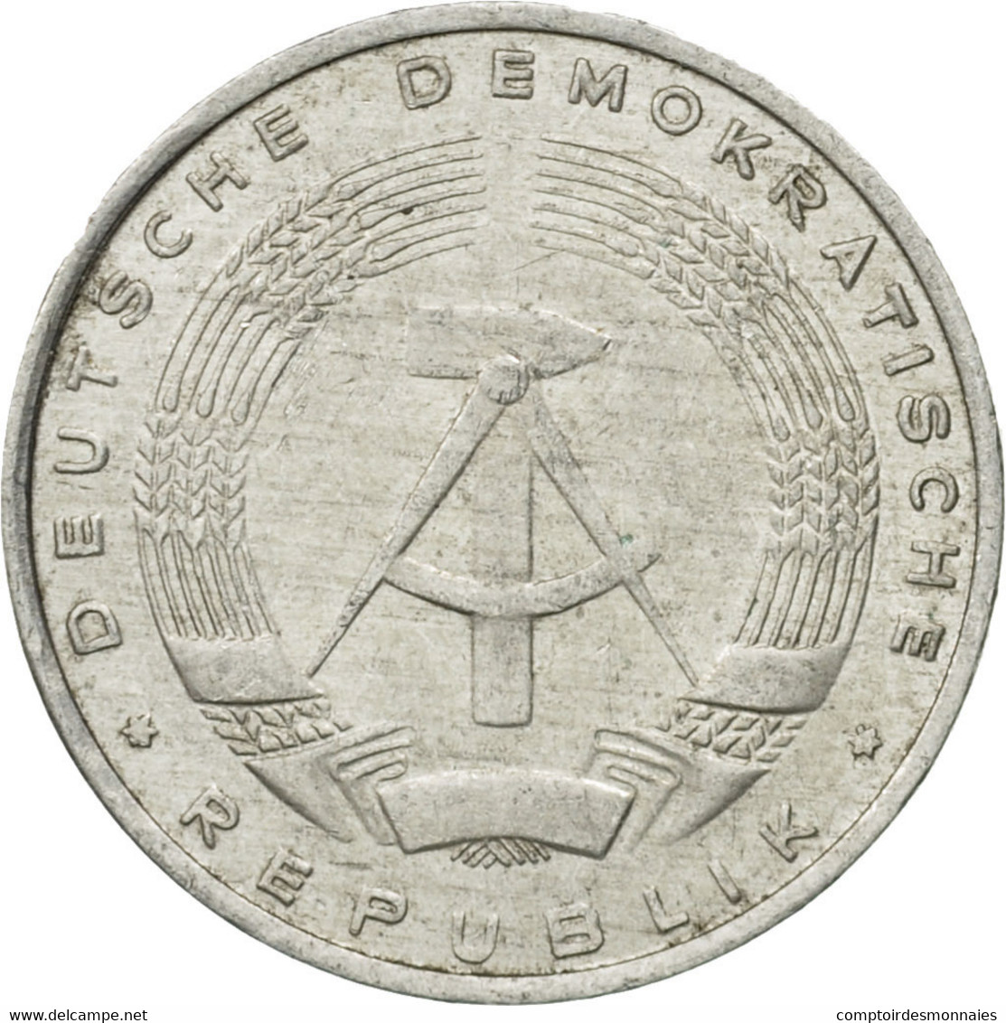 Monnaie, GERMAN-DEMOCRATIC REPUBLIC, 5 Pfennig, 1968, Berlin, TB+, Aluminium - 5 Pfennig