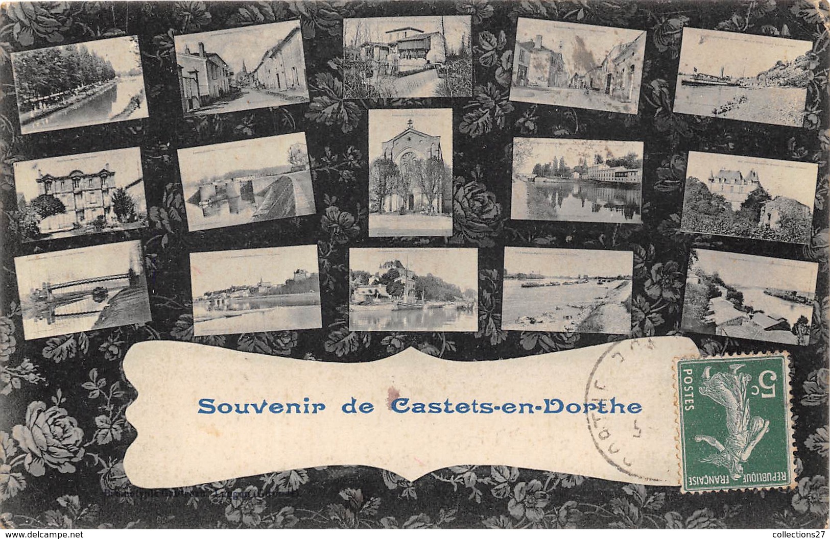 33-CASTETS-EN-DORTHE- SOUVENIR MULTIVUES - Autres & Non Classés