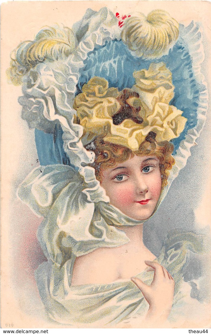 ¤¤   -   ILLUSTATEUR   -  Femmes Au Chapeau  -  Style Art Nouveau   -  ¤¤ - 1900-1949