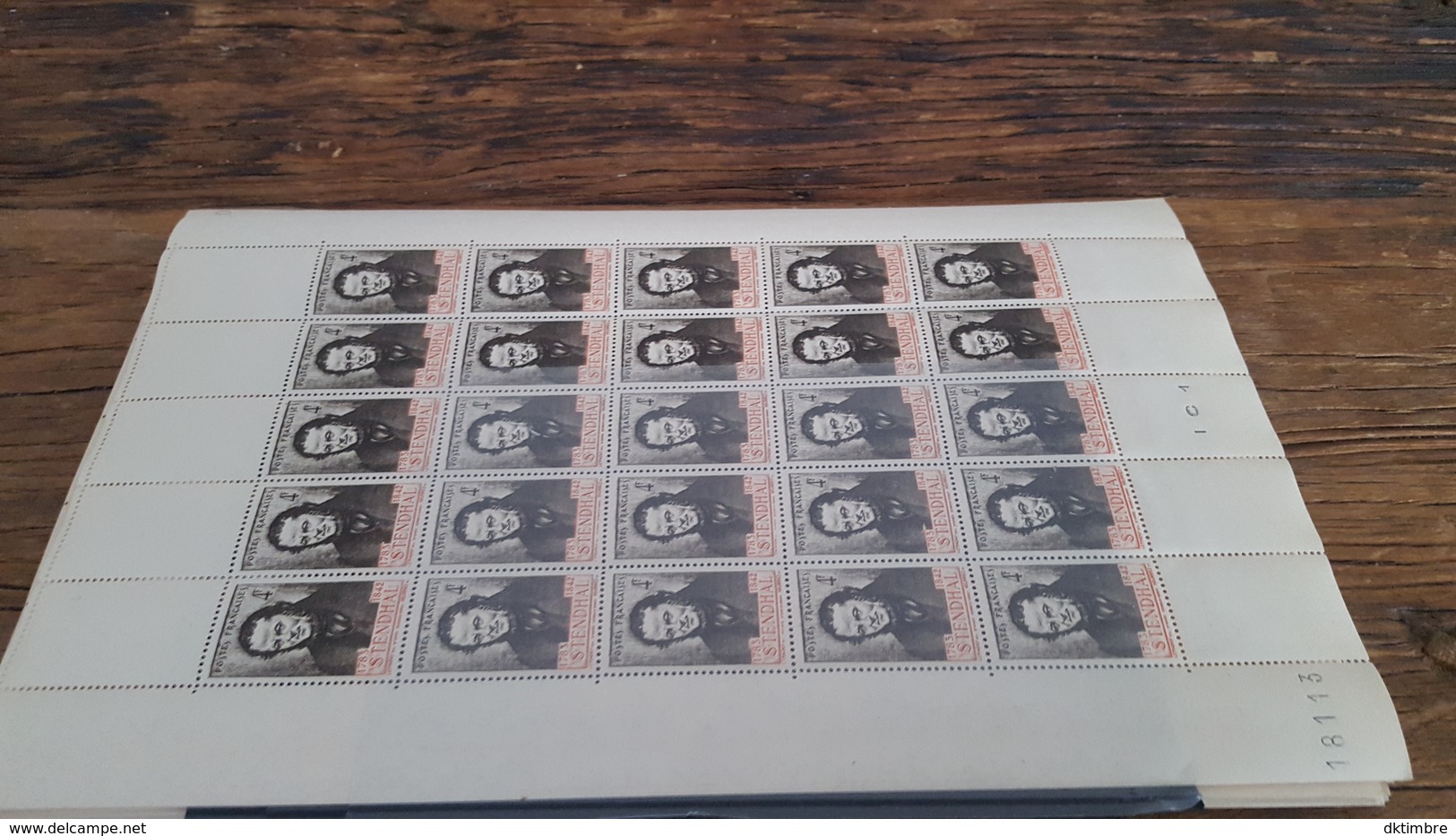 LOT 409663 TIMBRE DE FRANCE NEUF** FEUILLE N°550 VALEUR 16 EUROS  LUXE BLOC - Hojas Completas