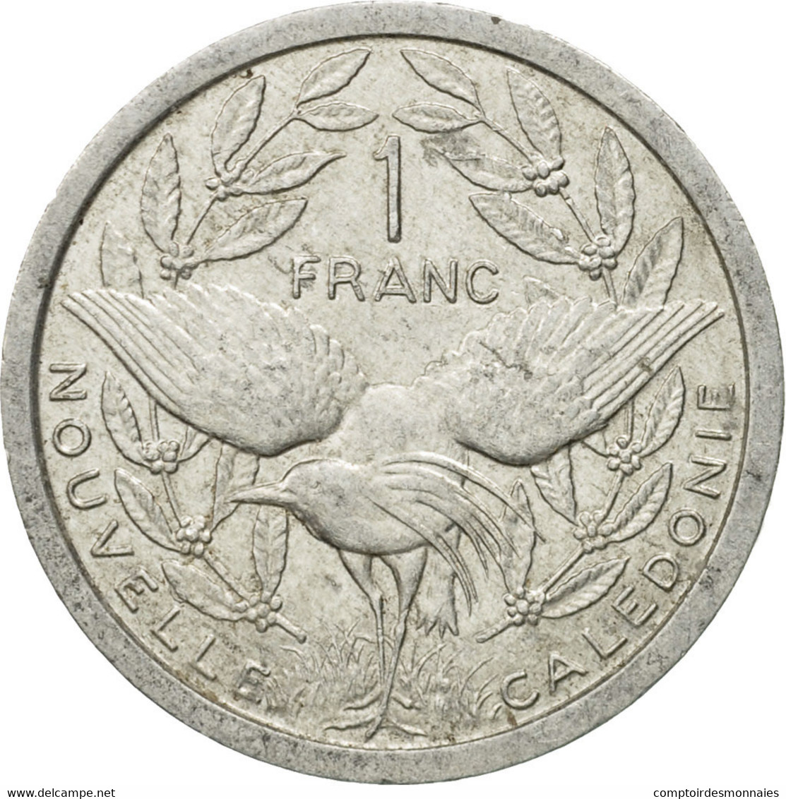 Monnaie, Nouvelle-Calédonie, Franc, 1985, Paris, TB+, Aluminium, KM:10 - Nieuw-Caledonië