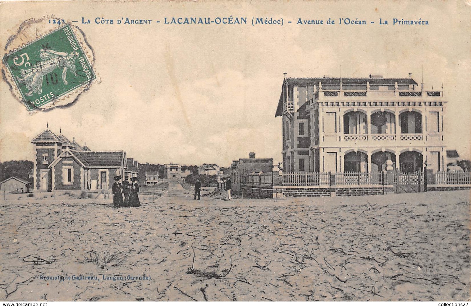 33-LACANAU-OCEAN- AVENUE DE L'OCEAN, LA PRIMAVERA - Autres & Non Classés