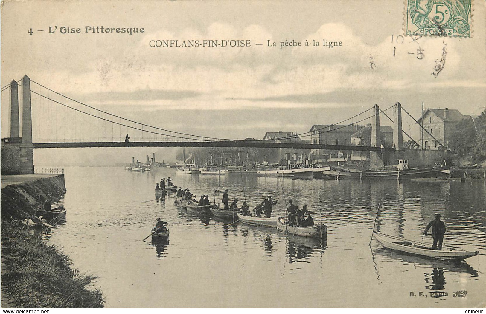 CONFLANS FIN D'OISE LA PECHE A LA LIGNE - Conflans Saint Honorine