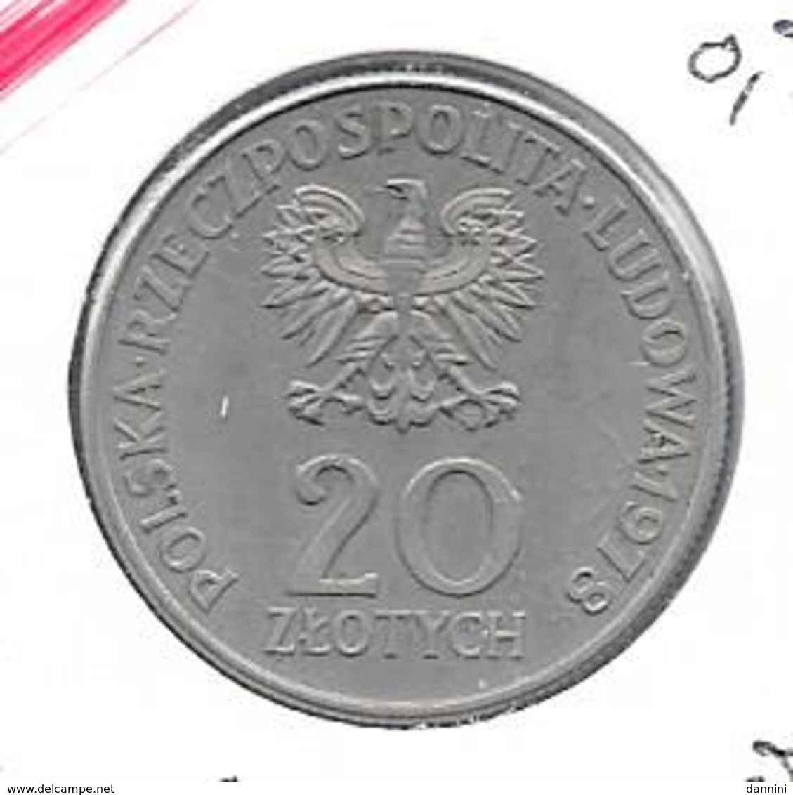 20 Zloty 1978 KM97 - Pologne