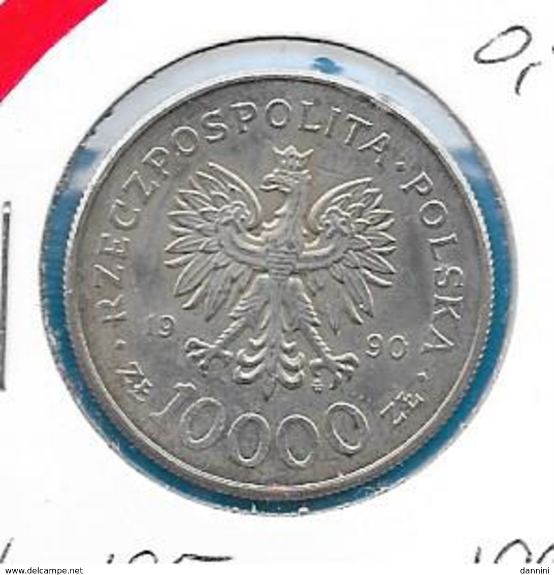 10000 Zloty 1990 KM195 - Pologne