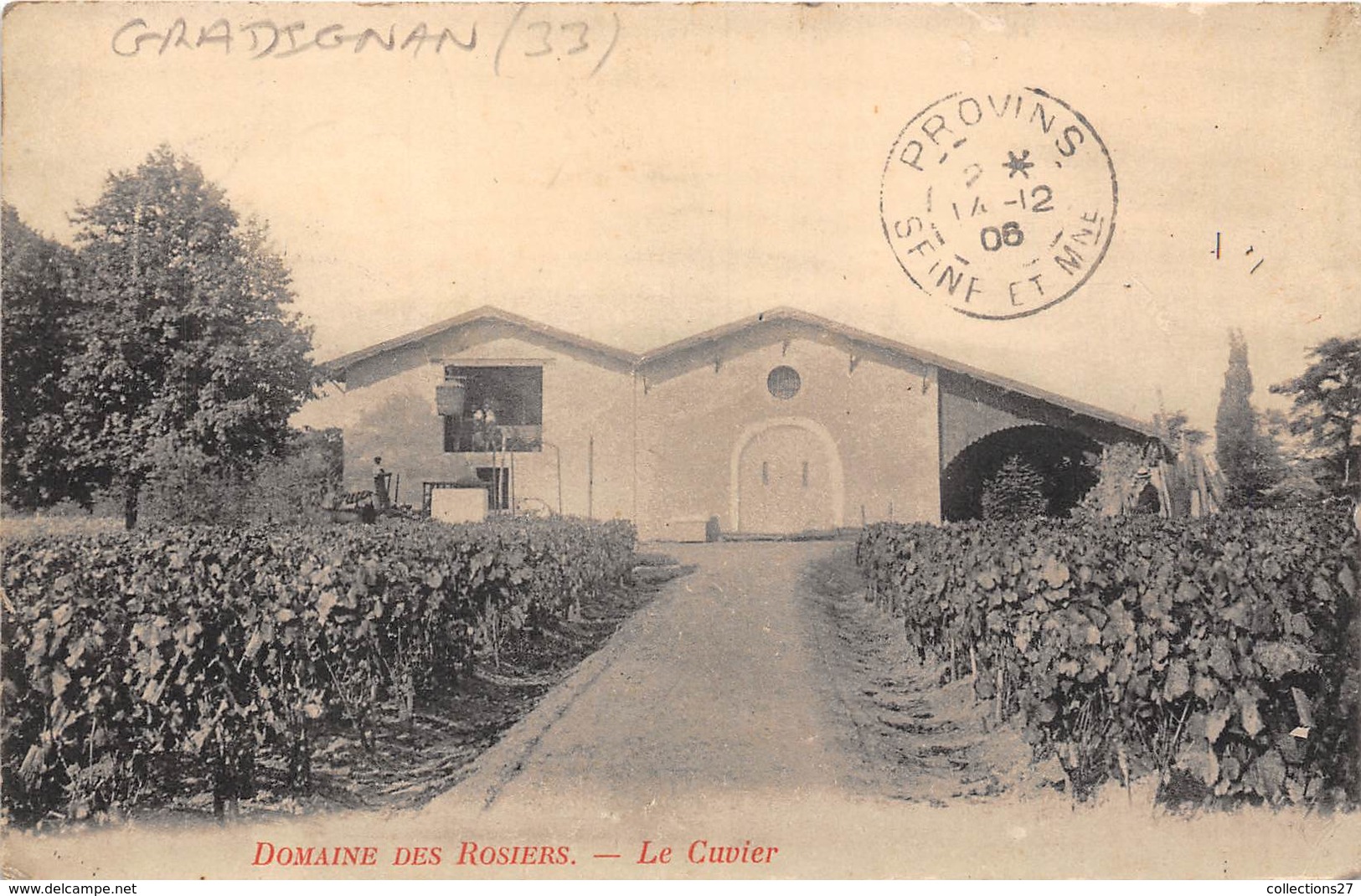 33-GRADIGNAN- DOMAINE DES ROSIERS- LE CUVIER - Gradignan