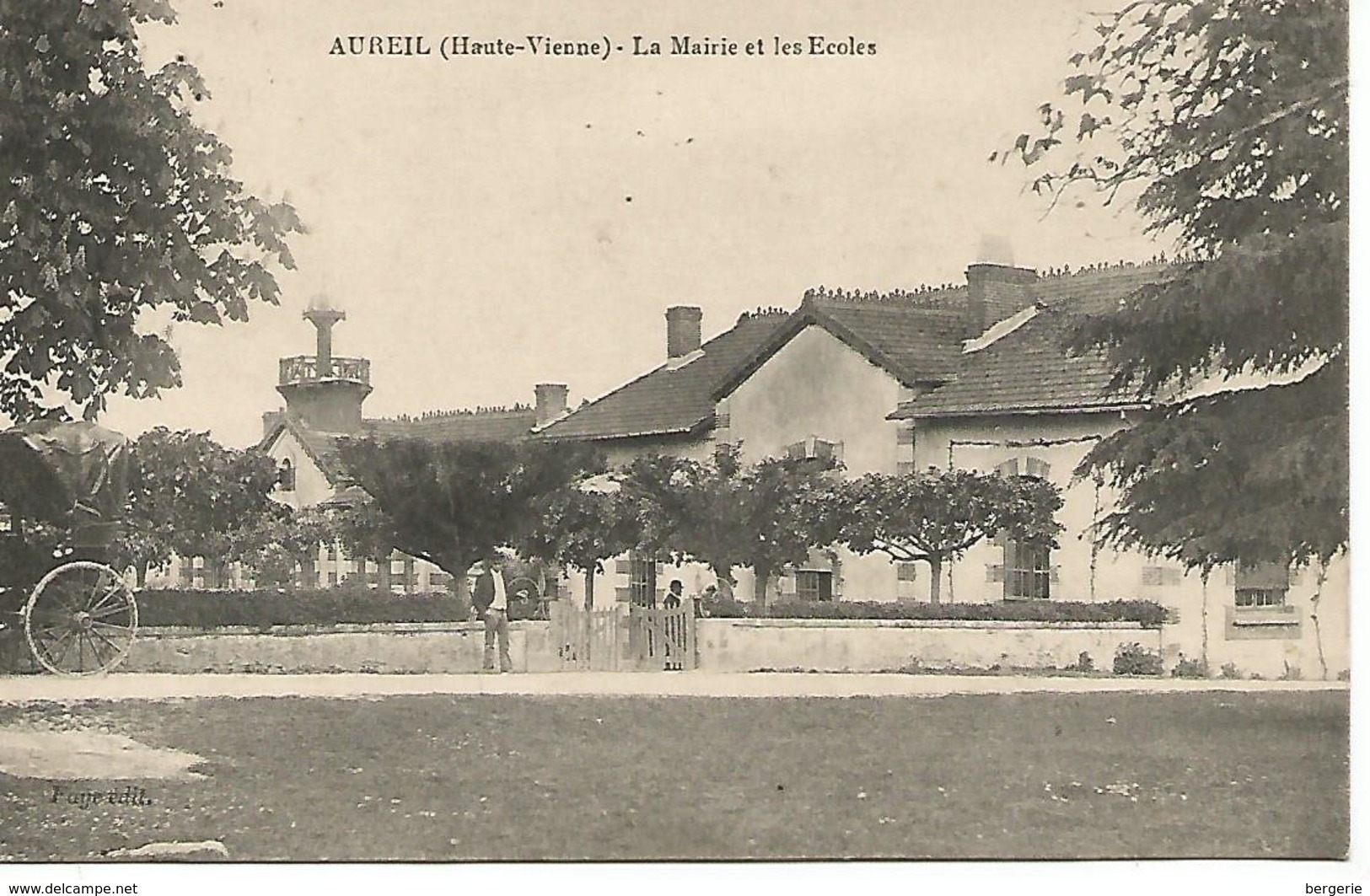 87    Aureil     La Mairie & Les écoles - Autres & Non Classés