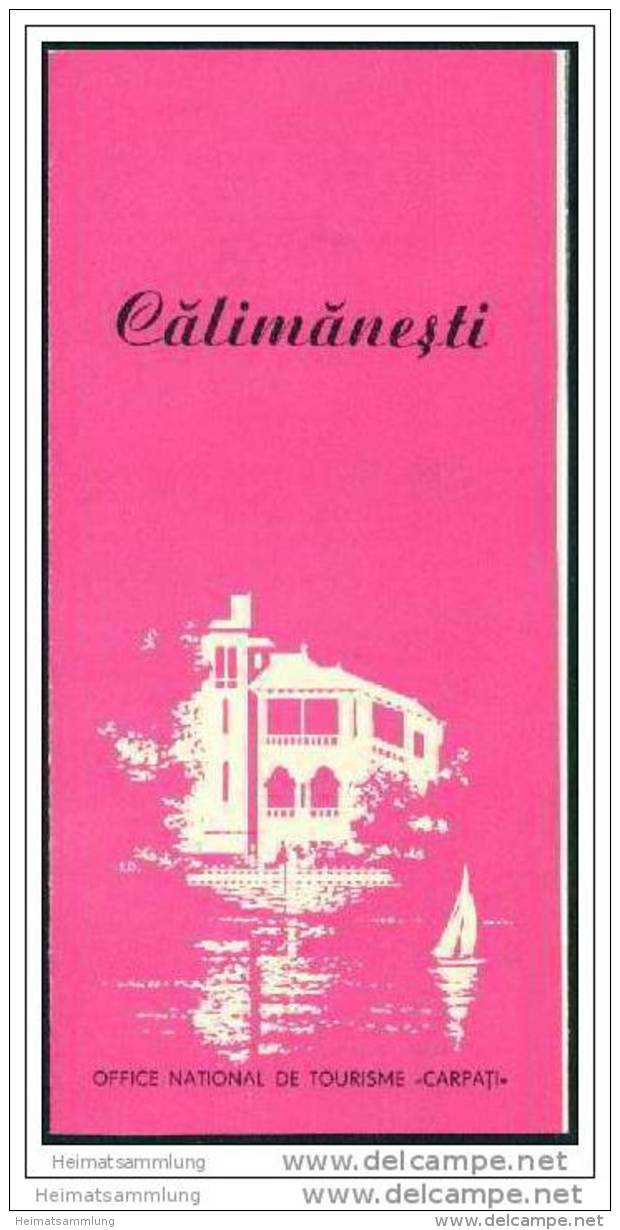 Roumanie - Calimanesti 60er Jahre - Faltblatt Mit 4 Abbildungen - Rumänien