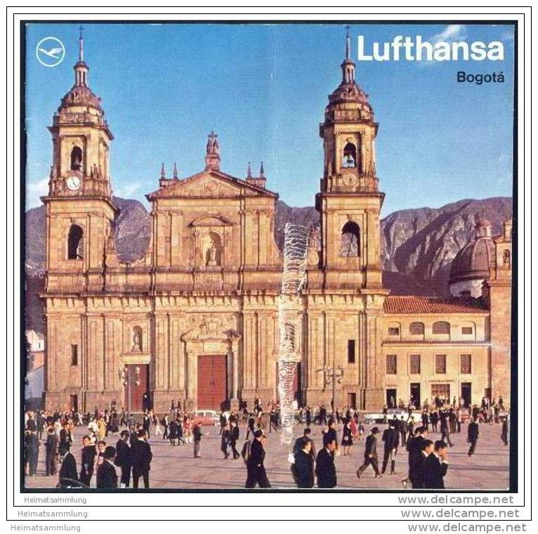 Kolumbien - Bogota 1970 - 16 Seiten Mit 16 Abbildungen - Lufthansa-Ausgabe - America