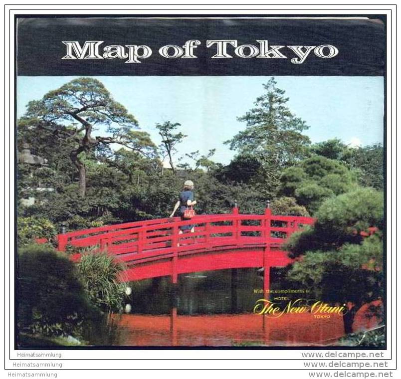 Map Of Tokyo 70er Jahre - Subway Network - Asia & Vicino Oriente