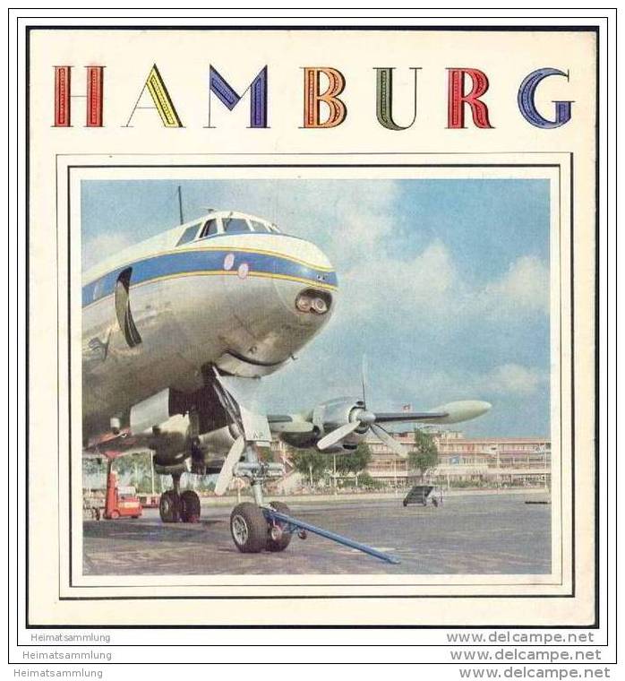 Deutschland - Hamburg 1958 - 12 Seiten Mit 15 Abbildungen - Leichte Gebrauchsspuren - Toeristische Brochures