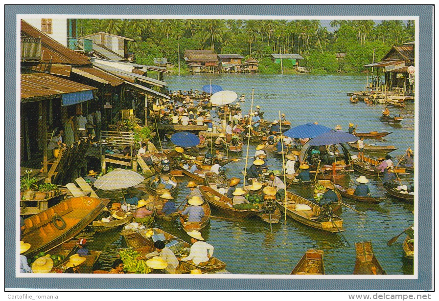 Thailand Floating Market Uncirculated - Thailand