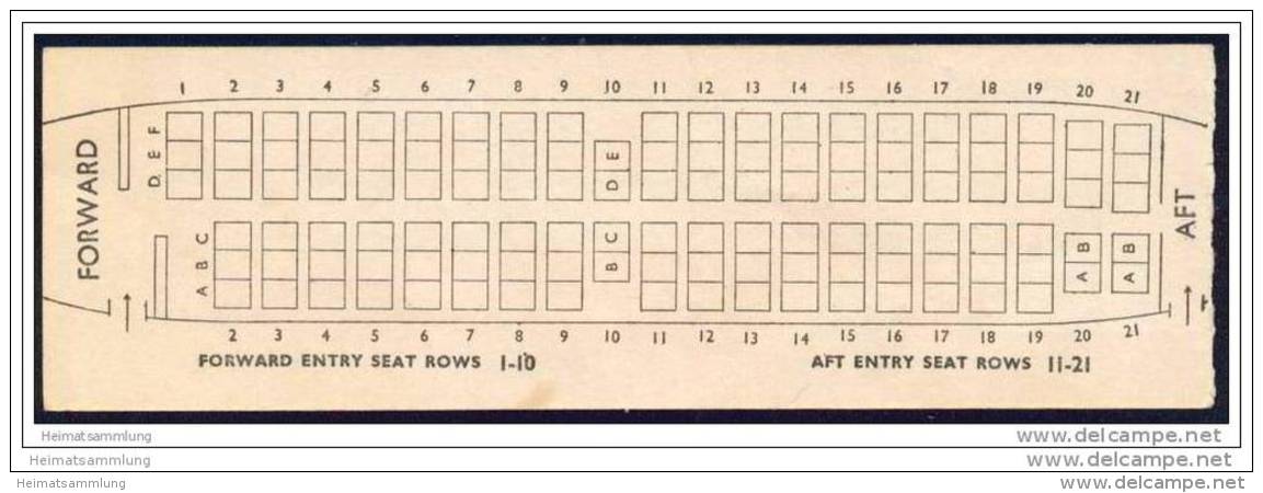 Boarding Pass - Indian Airlines - Bordkarten