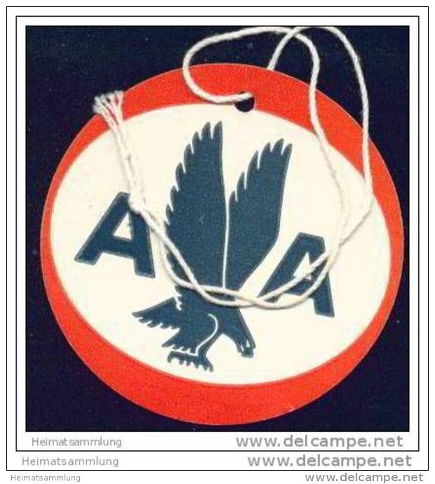 Baggage Strap Tag - AA American Airlines - Étiquettes à Bagages