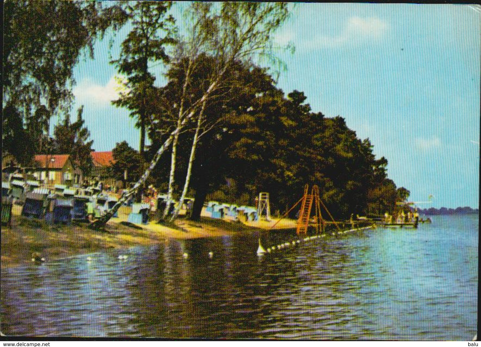 AK Klausdorf (Kr. Zossen) Am Mellensee, 1971, Ungelaufen, 2 Scans, Bild Und Heimat Farbfoto Kuka - Klausdorf