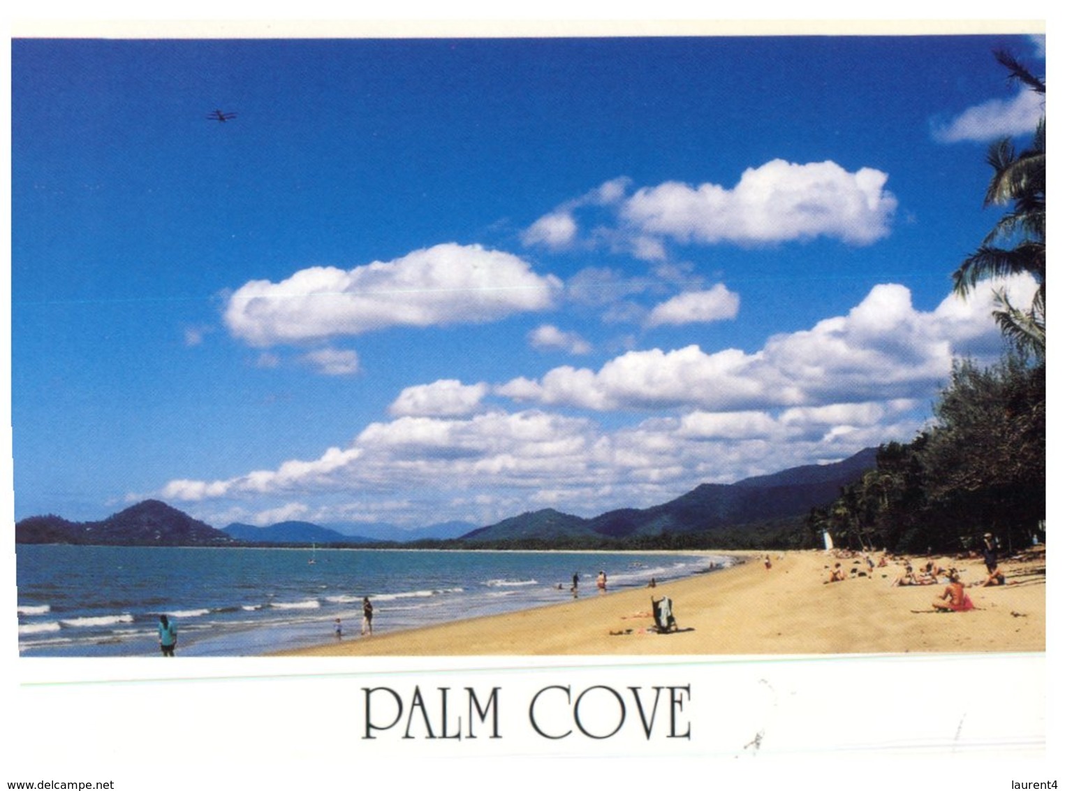 (105) Australia - QLD - Palm Cove With Stamp At Back Of Card) - Far North Queensland