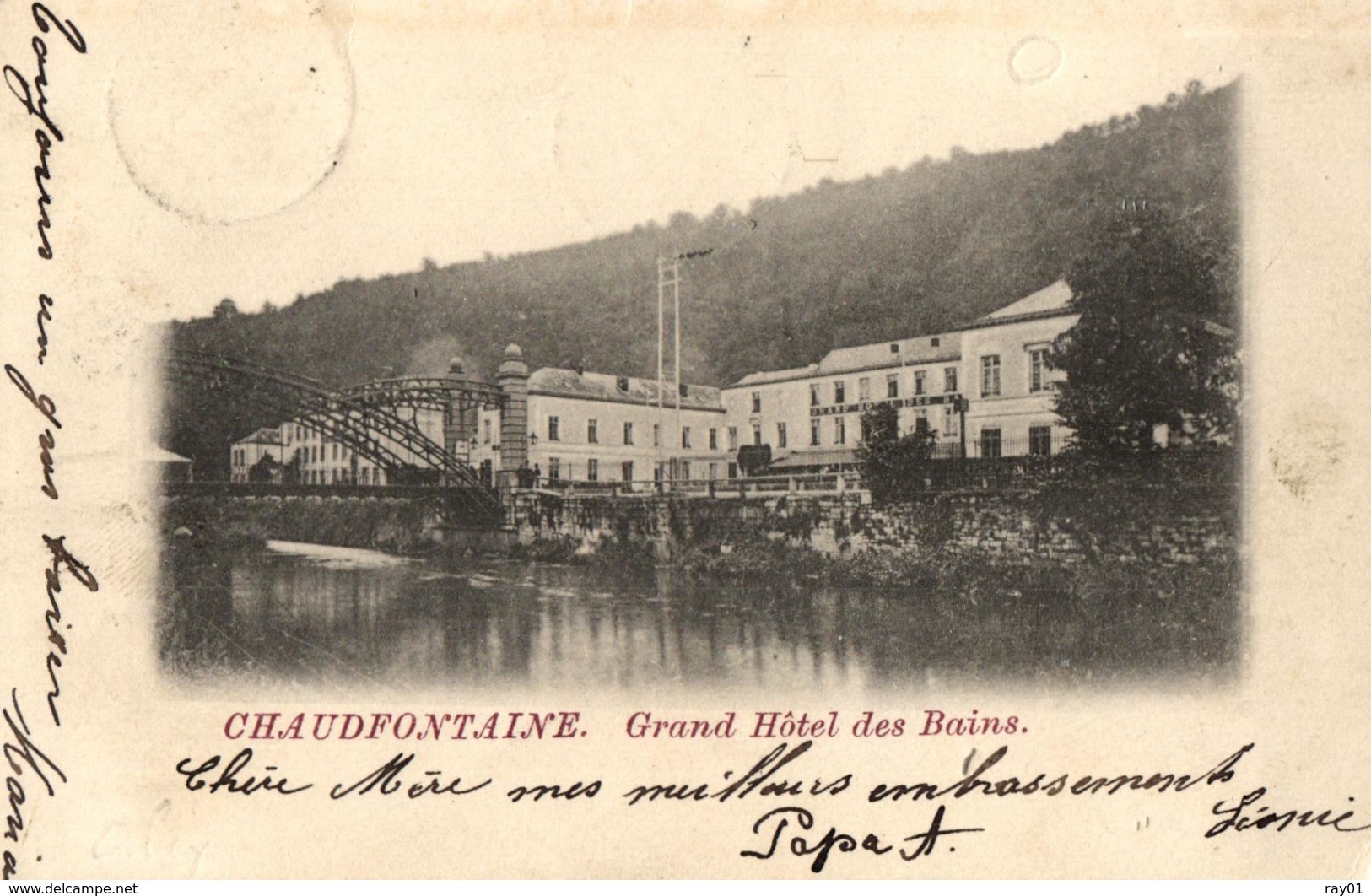 BELGIQUE - LIEGE - CHAUDFONTAINE - Grand Hôtel Des Bains. - Chaudfontaine