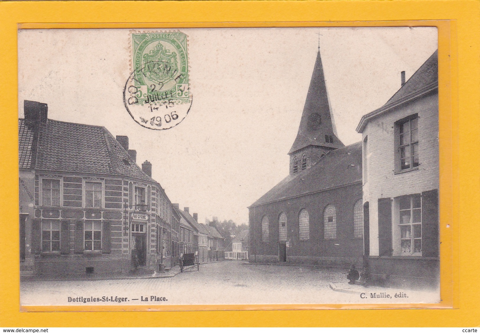 BELGIQUE - HAINAUT - MOUSCRON - MOESKROEN - DOTTIGNIES-SAINT-LEGER - La Place - Mouscron - Moeskroen