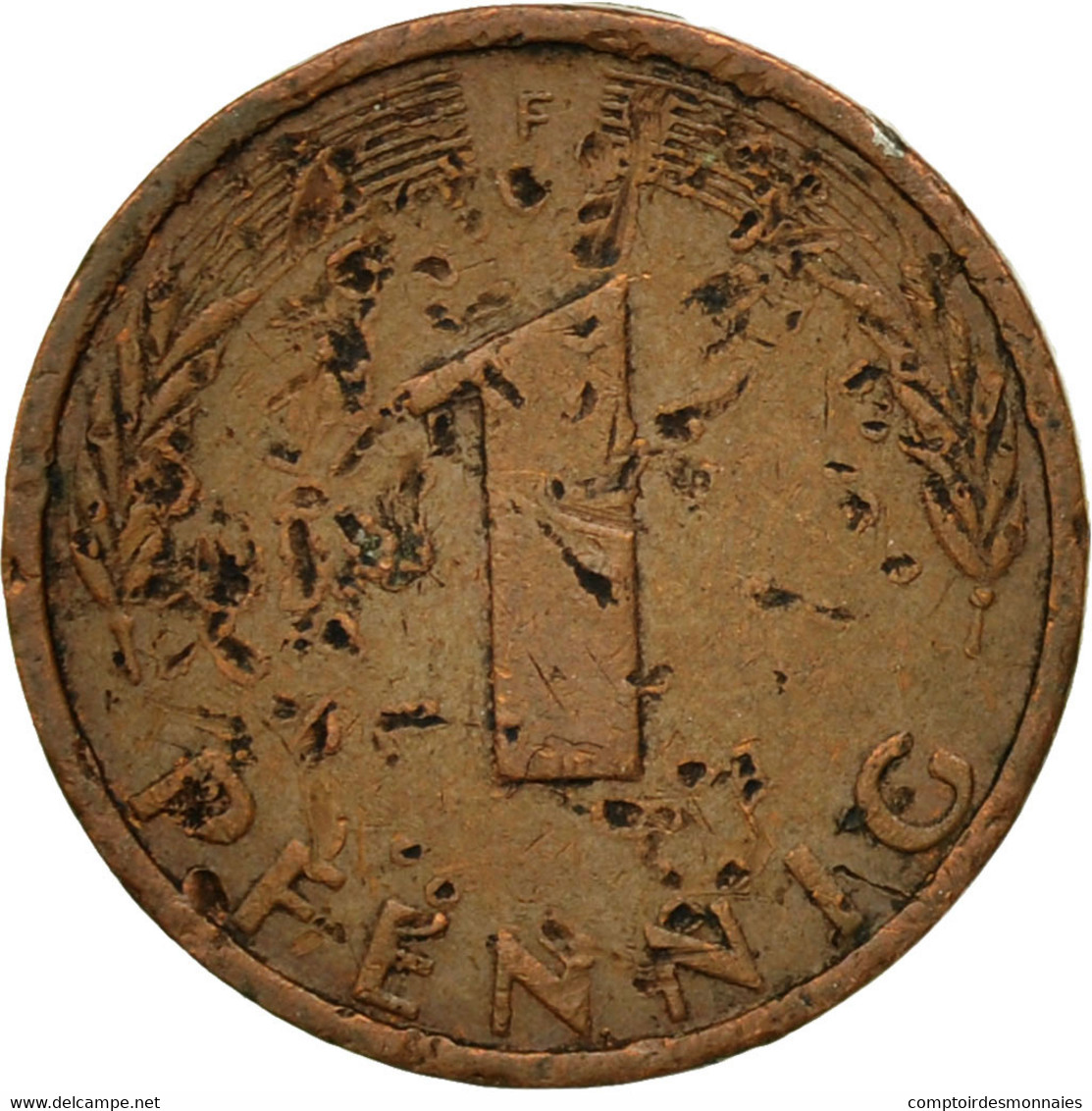 Monnaie, République Fédérale Allemande, 5 Pfennig, 1974, Stuttgart, TB, Brass - 5 Pfennig
