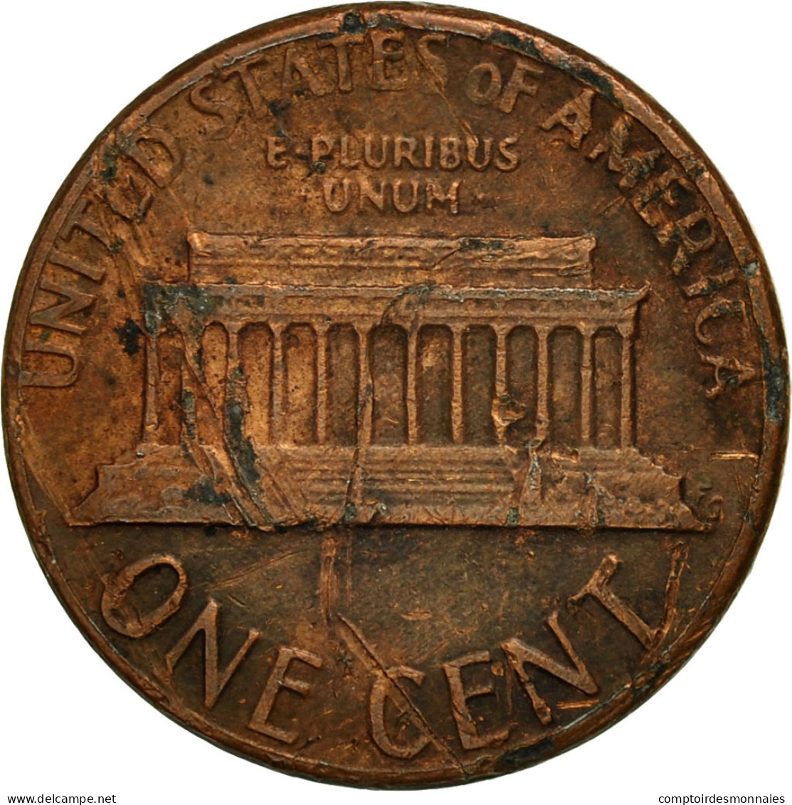 Monnaie, États-Unis, Lincoln Cent, Cent, 1984, U.S. Mint, Philadelphie, TB - Demi-Cents