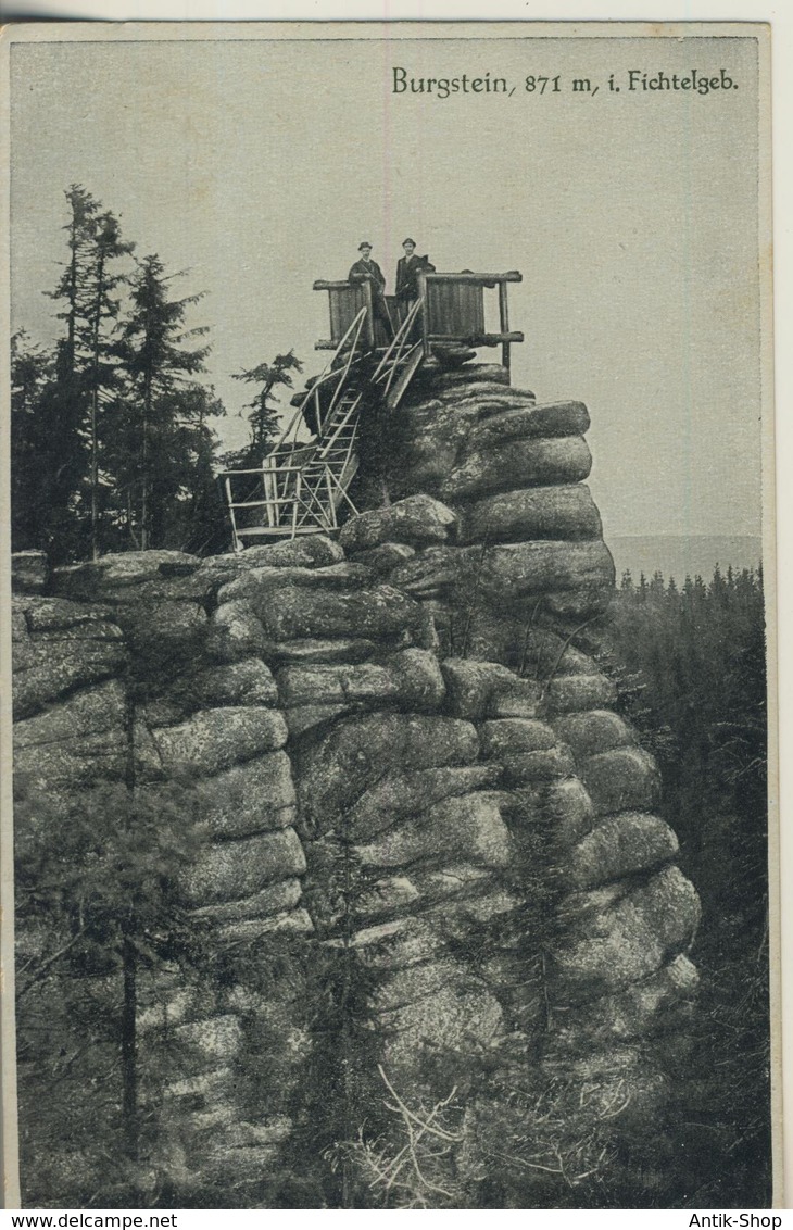 Wunsiedel / Luisenburg V. 1928  Der Burgstein  (969) - Wunsiedel